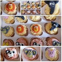 Animal cupcakes!
