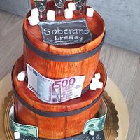 Whisky cake