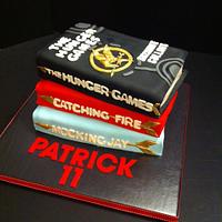 Hunger games book cake