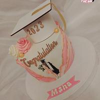 "Graduation cake"