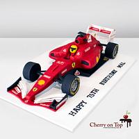 Ferrari Formula 1 Racing Car  Cake