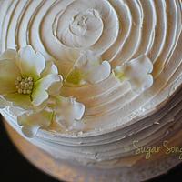 small elopement cake 