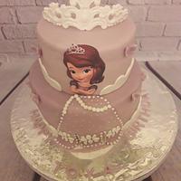 Princess Sofia cake 