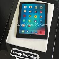 iPad cake