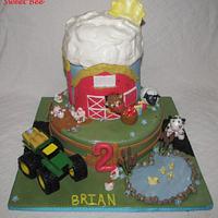 John Deere Farm Cake