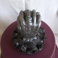Gothic birthday cake