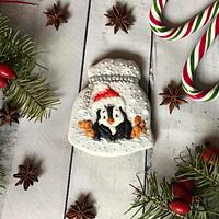 Christmas pinguin