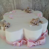 cute christening cake....