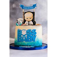 Baby boss cake