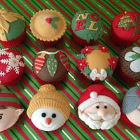 Cute Christmas Cupcakes