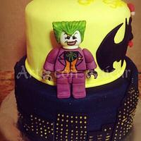 Lego Batman cake