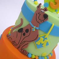 Scooby Doo 2 Tier Cake