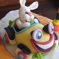 The bunny ..."driver"!