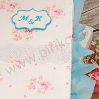 Diary wedding cake