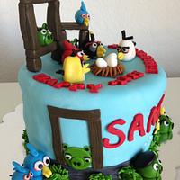 Angry Birds Cake