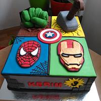 Avengers cake Avengers cake