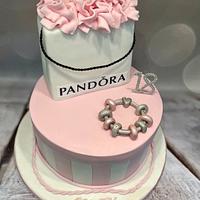 Pandora style cake 