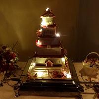 Wedding Cake Inspired by Himeji Castle