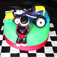 Grand Prix Birthday Cake