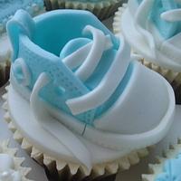 Baby Boy Converse Shoes Cupcakes