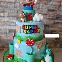 Super Mario cake