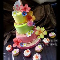 Tropical cake Tropical cake