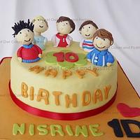 Love One Direction cake