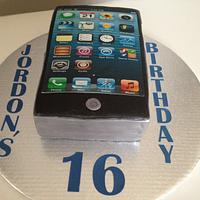 "Jordon's 16th Birthday Cake"