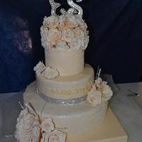 Wedding cake for Eleonora and Stefano