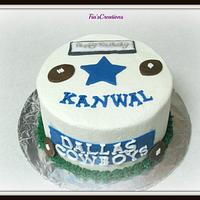  Dallas Cowboys Birthday Cake