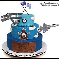 Royal Australian Air Force's 92nd Anniversary Cake