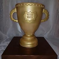 Gold trophy 