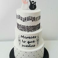 Musical Wedding Cake