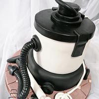 Cake vacuum cleaner