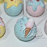 Sweets themed cakepops