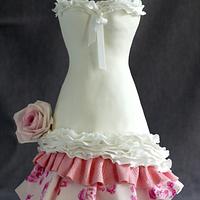 Dress cake Dress cake