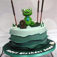 Robert - Frog Birthday Cake 