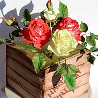  Cake with roses