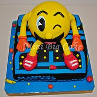 Pacman and the  ghostly adventures  Cake 