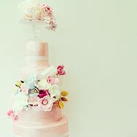 Floral Wedding cake.