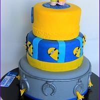 MINIONS´GIRL CAKE