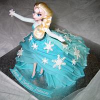 Rebecca's "Elsa" Cake