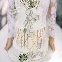 My geometry wedding cake 2