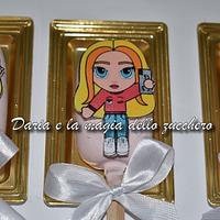 Chiara Ferragni cakepops sicles