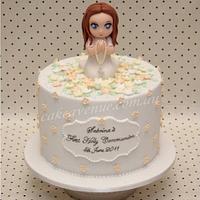 Girl's Communion Cake
