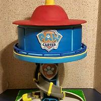 Paw Patrol Lookout Tower - Cake by Tracy's Custom Cakery - CakesDecor