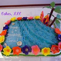 Luau Cake