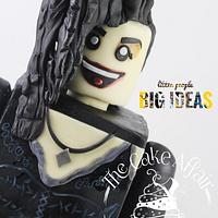 Bellatrix LEGO mini figure Cake. ‘little people BIG IDEAS’ collaboration 