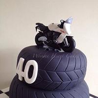 KTM RC8 Racing Bike Cake