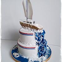 Sailing boat - Cake by Zuzana Kmecova - CakesDecor